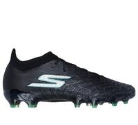 Skechers SKX_ 1.5 Elite FG Shoes in Nero/Argento, Taglia 42, Hyper Burst