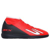 Skechers SKX_2 Jr High Youth IC Shoes in Rosso/Nero, Taglia 38