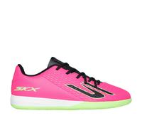 Skechers SKX_2 Jr TD IC Shoes in Rosa/Nero, Taglia 28