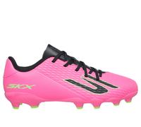 Skechers SKX_2 Jr Youth MG Shoes in Rosa/Nero, Taglia 35.5