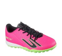 Skechers Skx_2 Jr Youth Tf - Scarpe da ginnastica unisex per bambini, con controllo preciso degli impatti, scarpe da calcio leggere, Rosa e nero., 36 EU