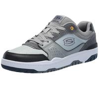 Skechers SKX-245, Scarpe da Ginnastica, Grigio e Nero, 32 EU