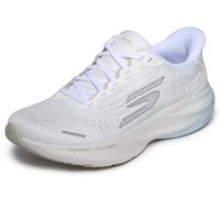 Skechers Donna Slip-ins: Aero Spark Sneaker in Bianco/Argento, Taglia 38, Vegan, Lavabile in lavatrice , Arch Fit , Hyper Burst