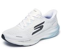 Skechers Uomo Slip-ins: Aero Spark Sneaker in Bianco/Blu Chiaro, Taglia 48, Vegan, Lavabile in lavatrice , Arch Fit , Hyper Burst