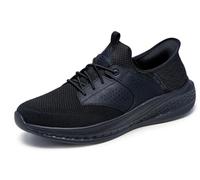 Skechers Slade Caster Memory Foam GogaMat SlipIn Trainers da Uomo 2026