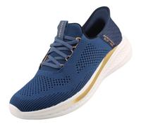 Skechers Slade Quinto, Scarpe da Ginnastica Uomo, Blu, 41.5 EU