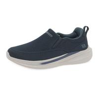 Skechers, Slade Royce Uomo, Maglia a Maglia Blu Navy, 45 EU