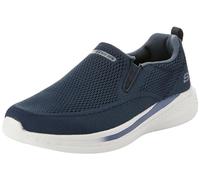Skechers, Slade Royce Uomo, Maglia a Maglia Blu Navy, 46 EU