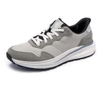Skechers Sneaker Slade Ultra-Mercer Uomo Pelle/Mesh Grigio 42 EU