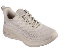 Skechers Sleek Waves, Bobs Unity Onde Eleganti Donna, Maglia ingegnerizzata Marrone Chiaro, 38.5 EU
