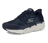 Skechers Slip da Uomo Max Cushioning - Athletic Training Running Walking Scarpe con Memory Foam Sneaker, Blu Mare, 41.5 EU