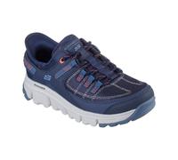 Skechers Slip-In Mesh And Dura-Leather Quarter Overlay