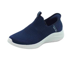Skechers Slip-Ins 149709 Ultra Flex Smooth Step Navy Mocassini Sportivi per Donn