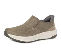 Skechers Slip-Ins 205356 Decklan Gulliver Taupe Mocassini Sportivi per Uomo in Tessuto (Taglia 42)