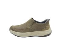 Skechers Slip-Ins 205356 Decklan Gulliver Taupe Mocassini Sportivi per Uomo in Tessuto (Taglia 44)
