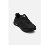 Skechers Donna Arch Fit Uno Slip-in ALLENATRICE, Black Durabuck Mesh, 38 EU