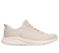 Skechers Slip-Ins Bobs Squad Chaos 117248-NAT, Sneaker da Donna, Beige, 36 EU