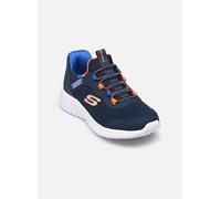 Scarpe Skechers Slip-ins: Bounder - Brisk Burst blu navy arancione bambini - 28