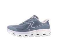 Skechers Donna Glide-Step Sole Slip-In ALLENATRICE, Slate Textile/Synthetic/Pink Trim, 38 EU