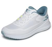 Skechers Slip-ins: Go Golf Flight Scarpe da Ginnastica da Uomo in Rete Senza Tacchi, Bianco/Azzurro, Taglia 40