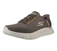 Skechers Gowalk Flex Netro 216332 BRN Slip-Ins Uomo Scarpe Comode Marroni EU 40