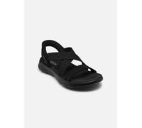 Skechers - SLIP-INS Go Walk Flex Sandal - Glimmer Nero - Sandali e scarpe aperte 38 Nero