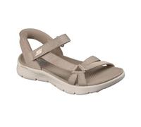 Skechers Slip-ins: GO WALK Flex Sandali Donna Beige Memory Foam con Strappo