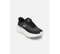 Skechers Go Walk Max Cushioning Hyper Burst Nikita, Scarpe da Ginnastica Donna, Black Textile/White Trim, 36 EU