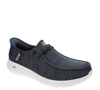 Skechers Slip-ins: Go Walk Max-Free Hands, Scarpe da Ginnastica Uomo, Marina Militare, 46 EU Larga
