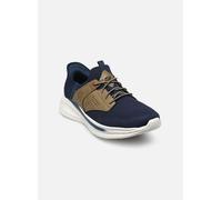 Skechers Uomo Slip-ins Relaxed Fit: Slade - Caster Sneaker in Blu Navy Blue/Ocra, Taglia 46, Vegan