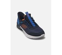 SLIP-INS Microspec Max - Brisk-Stripe by Skechers 29 Blu