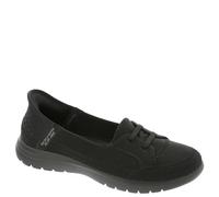 Skechers Slip-ins: On-The-Go Flex-Top Notch, Mocassino Donna, Black Textile, 38 EU