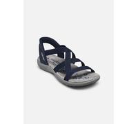 Skechers Sandali da donna Reggae Slim Stretch Flex, Marina Militare, 36 EU