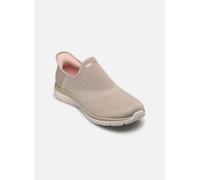 Skechers Virtue Sleek, Scarpe da Ginnastica Donna, Taupe Knit, 37 EU
