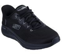 Skechers Uomo Slip-ins: Arch Fit 2.0 - Lestur Sneaker in Nero, Taglia 46, Vegan, Lavabile in lavatrice