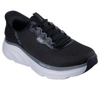 Skechers Slip On Shoe Per Uomini D'Lux Vapor Con Lacci In Nero/Carbone, 5.5-13