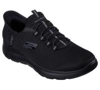 Skechers Slip On Sneaker Per Uomini Summits High Range In Nero/Nero, 5.5-14