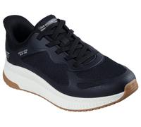 Skechers Slip On Sneaker Scarpe Per Uomo Bobs Sport Squad Chaos 4 IN Nero,