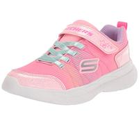 Skechers Snap Sprints 2.0 Stars Away, Scarpe da ginnastica Bambine e ragazze, Bordo Multiplo In Rete Rosa, 34 EU