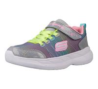 Skechers Snap Sprints 2.0 Stars Away, Scarpe da ginnastica Bambine e ragazze, Grigio Multicolore, 34 EU
