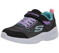 Skechers Snap Sprints Eternal Shine, Scarpa Sportiva da Bambina (Black/Multi, Numeric_28)