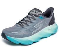 Skechers Sneaker Aero Burst Uomo, Grigio/Blu., 10