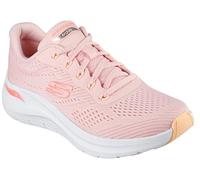 Skechers Sneaker Arch Fit 2.0 Big League, da Donna, Rosa Mesh Corallo Arancione Trim, 39 EU