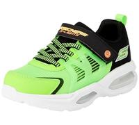 Skechers, Sneaker Bambini e Ragazzi, Lime Sintetico Nero Arancione Tri, 29 EU