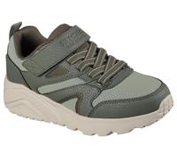 Skechers Sneaker Bambino Uno Lite Echo Surge, Oliva, 13.5 UK Child