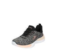 SKECHERS Sneaker bassa 'Dynamight Break Through' grigio / salmone / nero Donna SKECHERS 37 grigio / salmone / nero