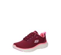 Skechers - Flex Appeal 5.0, Scarpe da Ginnastica, Maglia Rosa con Finiture Gialle, 37 EU