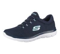 SKECHERS Sneaker bassa 'Summits' navy / turchese / bianco Donna SKECHERS 38 navy / turchese / bianco