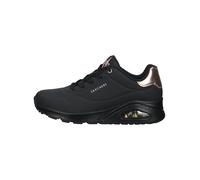 SKECHERS Sneaker bassa 'Uno-Golden Air' oro rosé / nero / bianco, Taglia 37