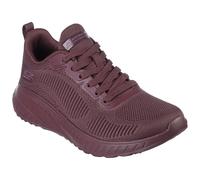 Skechers Bobs Squad Chaos Face Off, Scarpe sportive Donna, Plum Engineered Knit, 39 EU